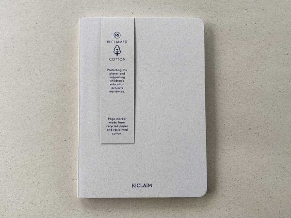 Cover des Notizbuchs von Vent-for-Change aus Baumwollpapier